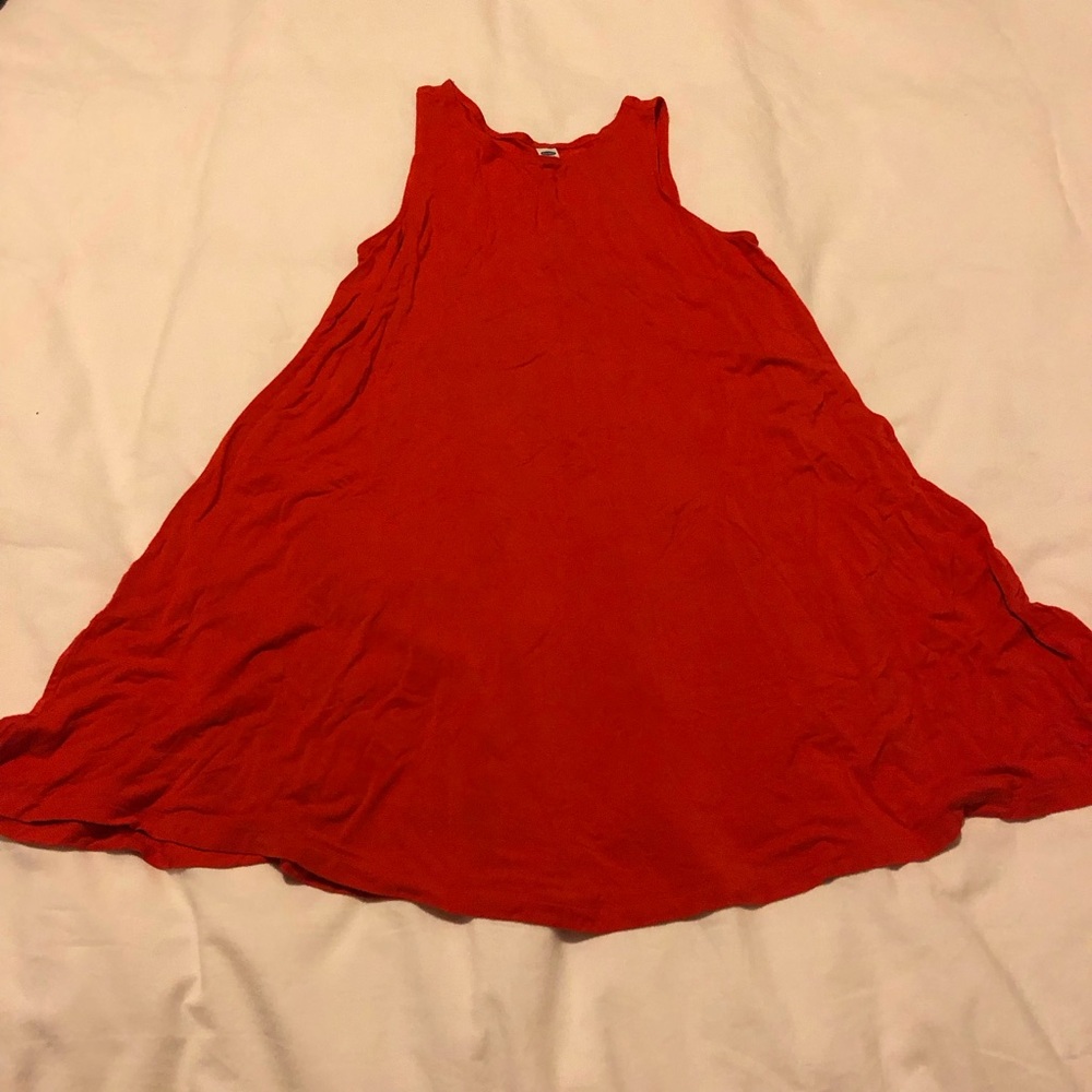 Old Navy Tank Tee Dress Orange Size X Small